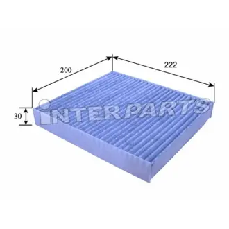 Фільтр повітряний кондиціонера (салона) INTERPARTS IPCA206C