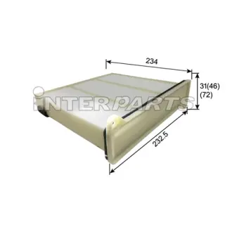 Фільтр повітряний кондиціонера (салона) INTERPARTS IPCA307