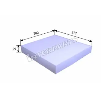 Фільтр салону INTERPARTS IPCA312