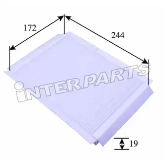 Фільтр повітряний кондиціонера (салону) INTERPARTS IPCAH015