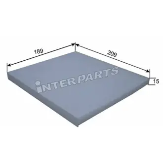 Фільтр салону INTERPARTS IPCAH029
