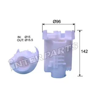 Фільтр паливний INTERPARTS IPFT103