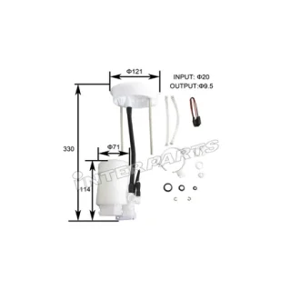Автозапчасть INTERPARTS IPFT406