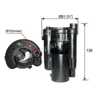 Автозапчасть INTERPARTS IPFTH008