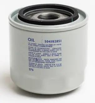 Oil filter, Spin-On. Фильтр масляный, накручиваемый IVECO 504182851