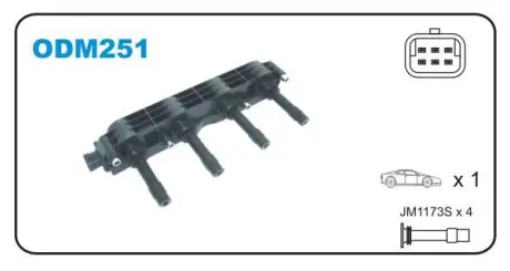 Котушка JANMOR ODM251