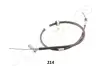 TOYOTA трос ручн.гальма лів.Rav 4 II 00- JAPANPARTS BC214 (фото 2)