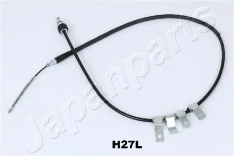 HYUNDAI трос ручн.гальма лів.Getz 02- (бараб.без ABS) JAPANPARTS BCH27L