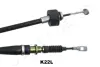 KIA трос ручн.гальма лів.Cerato 11/04 - JAPANPARTS BCK22L (фото 2)