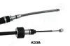 HYUNDAI трос ручного гальма Accent 1,4 05- JAPANPARTS BCK33R (фото 2)