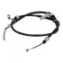 CHEVROLET трос ручн.гальма лів.Evanda 02- JAPANPARTS BCW07L (фото 1)