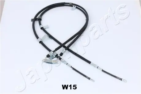 CHEVROLET трос ручн.гальма лів./прав.Tacuma JAPANPARTS BCW15
