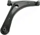 MITSUBISHI важіль правий ASX 10-, Lancer 08-, Outlander 12- JAPANPARTS BS552R (фото 1)