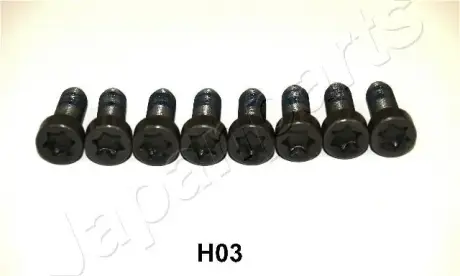 Болт, кронштейн зубчатого венца - маховик JAPANPARTS BVH03