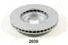 Тормозной диск JAPANPARTS DI2039 (фото 2)