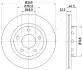 Диск гальмівний задн.(вентил.) AUDI A8 96-01 (269*22) JAPANPARTS DP0913 (фото 1)
