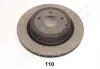 Тормозной диск JAPANPARTS DP110 (фото 1)