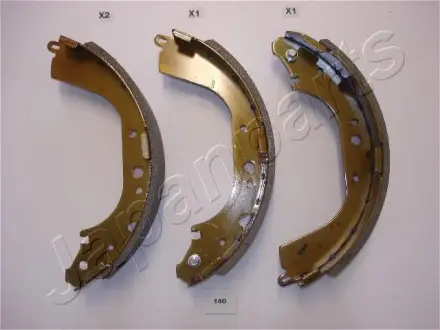 Комплект тормозных колодок JAPANPARTS GF140AF