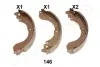 Комплект тормозных колодок JAPANPARTS GF146AF (фото 1)