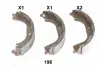 Комплект тормозных колодок JAPANPARTS GF196AF (фото 1)