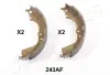 Комплект тормозных колодок JAPANPARTS GF243AF (фото 1)