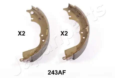 Комплект тормозных колодок JAPANPARTS GF243AF