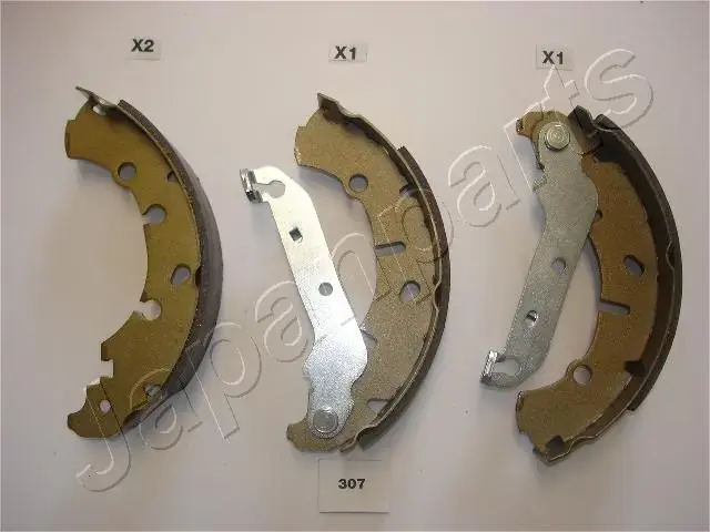 Комплект тормозных колодок JAPANPARTS GF307AF (фото 1)