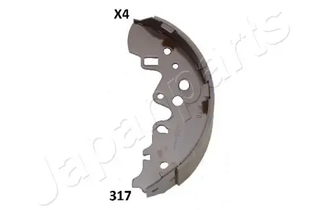 Комплект тормозных колодок JAPANPARTS GF317AF