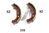 Комплект тормозных колодок JAPANPARTS GF319AF (фото 1)