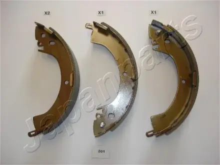 Комплект тормозных колодок JAPANPARTS GF501AF