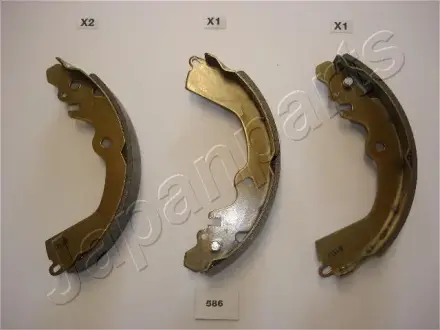 Комплект тормозных колодок JAPANPARTS GF586AF