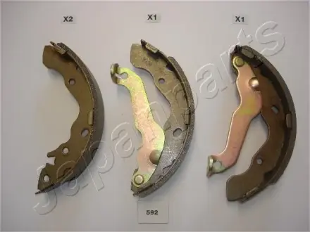 Комплект тормозных колодок JAPANPARTS GF592AF