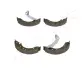 Комплект тормозных колодок JAPANPARTS GF595AF (фото 1)
