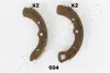 Комплект тормозных колодок JAPANPARTS GF604AF (фото 1)