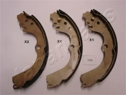 Комплект тормозных колодок JAPANPARTS GF798AF