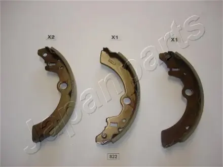Комплект тормозных колодок JAPANPARTS GF822AF