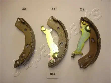 Комплект тормозных колодок JAPANPARTS GFH05AF