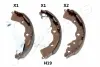 Комплект тормозных колодок JAPANPARTS GFH19AF (фото 1)