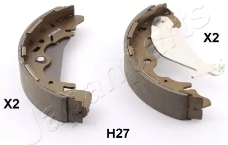 Комплект тормозных колодок JAPANPARTS GFH27AF