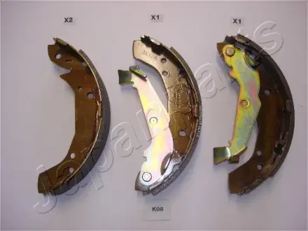 Комплект тормозных колодок JAPANPARTS GFK08AF