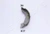 Гальмівні колодки барабан. KIA Sorento 02- JAPANPARTS GFK17AF (фото 1)
