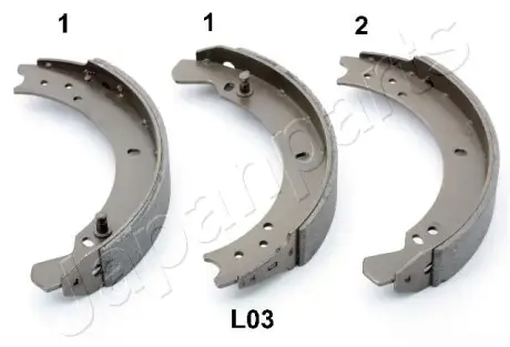 Комплект тормозных колодок JAPANPARTS GFL03AF