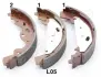 Комплект тормозных колодок JAPANPARTS GFL05AF (фото 1)