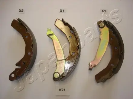 Комплект тормозных колодок JAPANPARTS GFW01AF