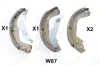 Комплект тормозных колодок JAPANPARTS GFW07AF (фото 1)