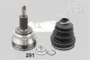 TOYOTA ШРКШ зовнішній 30/36 зубів з ABS Avensis 2.2D 05- LEXUS RX350/400 04- JAPANPARTS GI251 (фото 1)