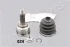 DAIHATSU Шарнір рівних кутових швидкостей (ШРКШ) SIRION 00- JAPANPARTS GI624 (фото 1)