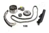 NISSAN К-кт ланцюга приводу валу розподільчого Note,Micra II,III 1.2/1.4 JAPANPARTS KDK106V (фото 1)