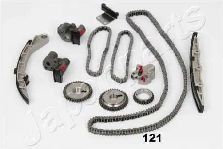 NISSAN К-кт ланцюга ГРМ Murano I,II,III,Pathfinder,Teana,Infiniti FX35,G,QX60 3.5 JAPANPARTS KDK121