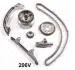 TOYOTA К-кт ланцюга ГРМ Yaris 1.0 -05 JAPANPARTS KDK206V (фото 2)